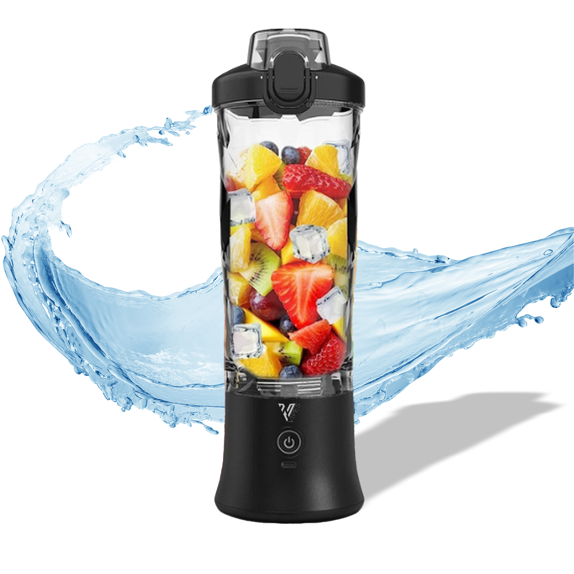 Rechargeable blender 600ml black